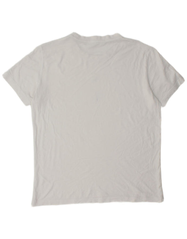 Calvin Klein Jeans Herre T-Shirt Top XL Hvid