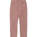 LEVI'S Womens Crop Straight Jeans W24 L26 Pink Cotton Vintage Levi's and Second-Hand Levi's from Messina Hembry 