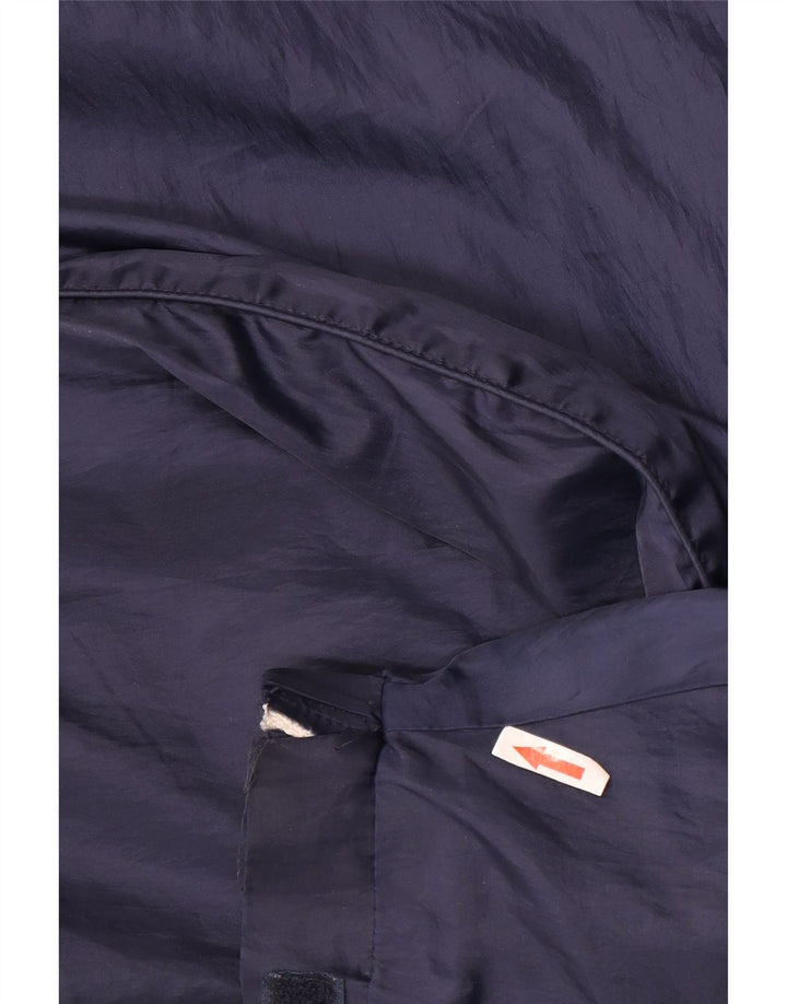 Diadora Herre Loose Fit regnjakke UK 38 Medium Navy Blue Polyester