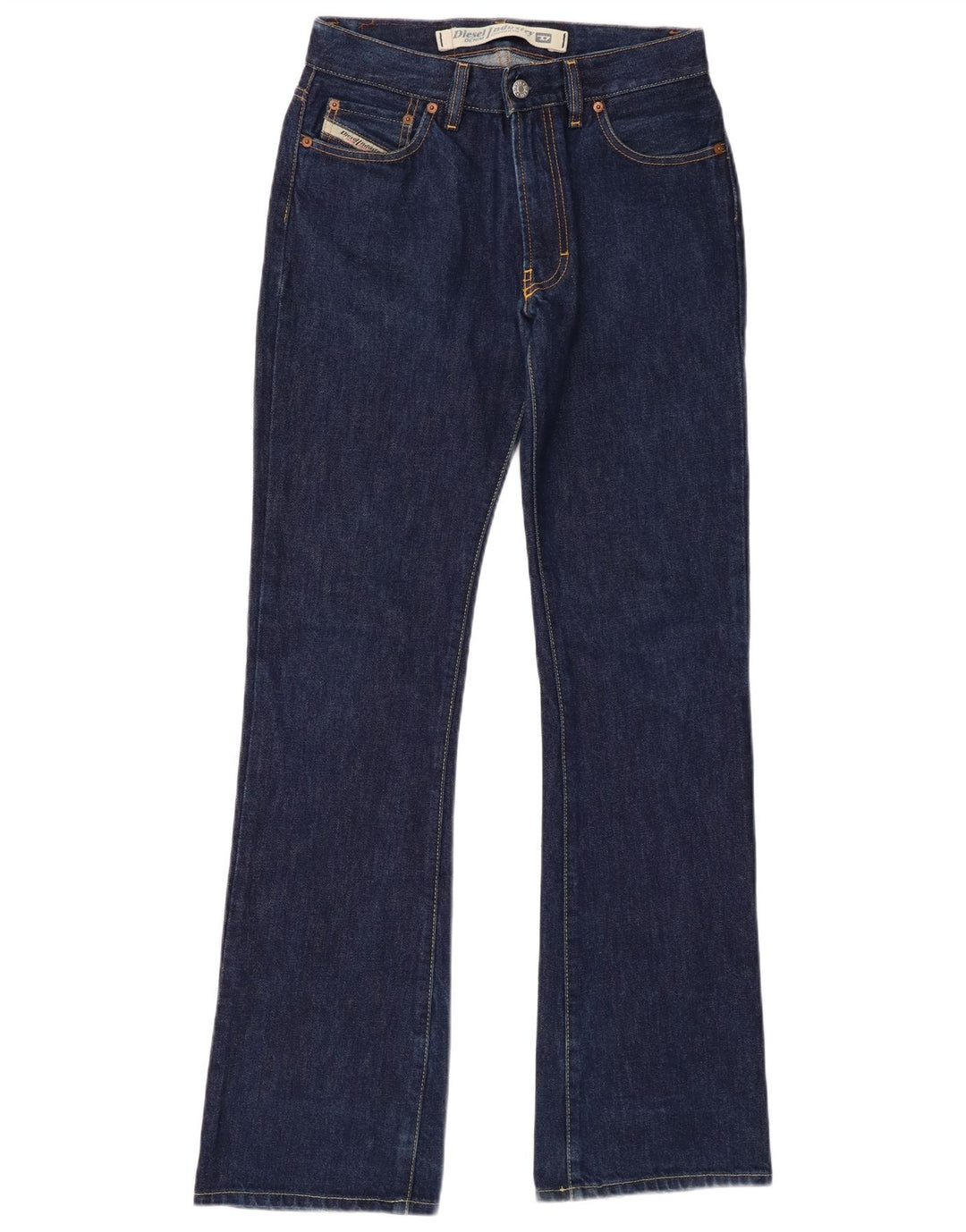 DIESEL Herre Bootcut Jeans W29 L33 Marineblå Bomuld