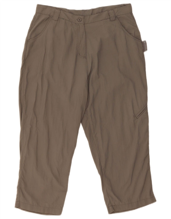 Mountain Warehouse Dame Cargo Capri Bukser UK 14 Large W33 L22 Grå
