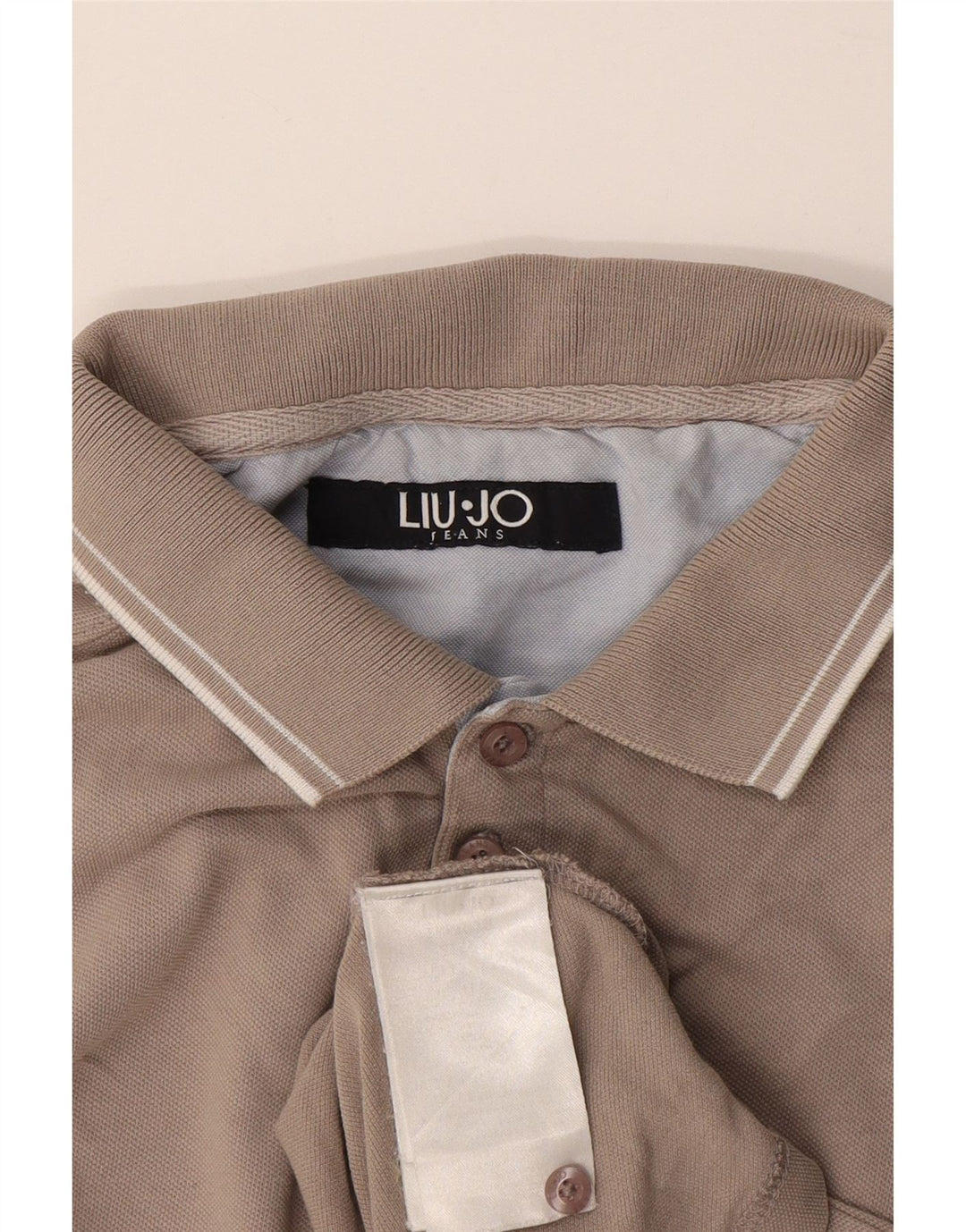 Liu Jo herre poloshirt mellemgrå bomuld