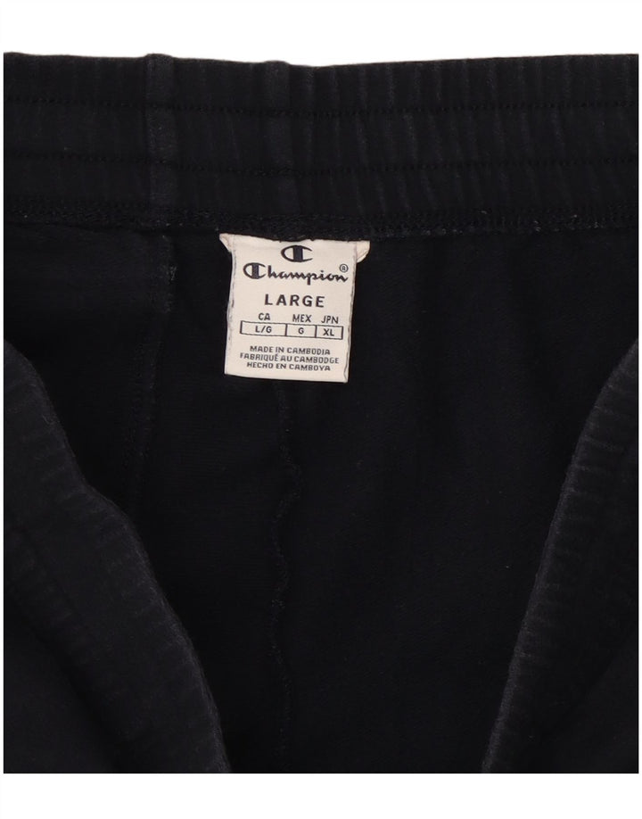 CHAMPION Herre grafisk træningsdragt Bukser Joggers Large Navy Blue