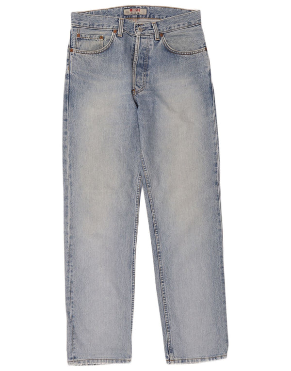 Mustang Herre Oregon Straight Jeans W31 L32 Blå Bomuld