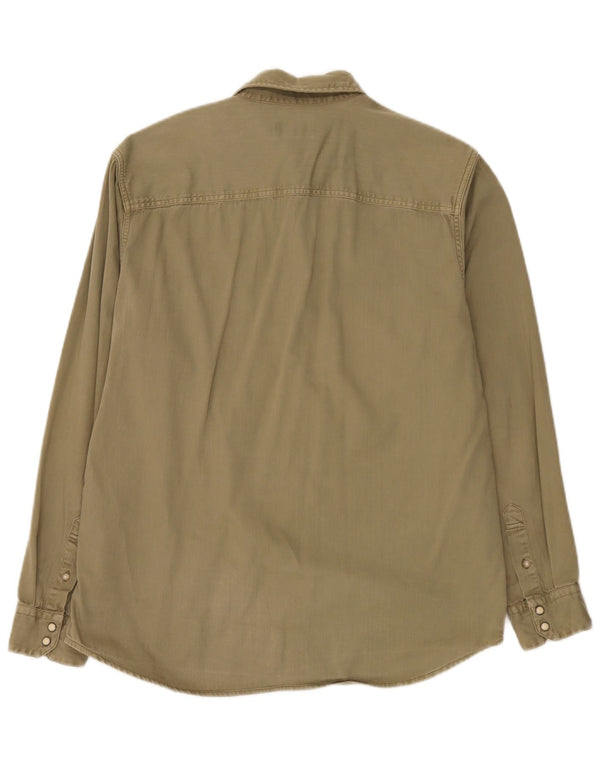 Jack & Jones Herre Denim Shirt XL Khaki