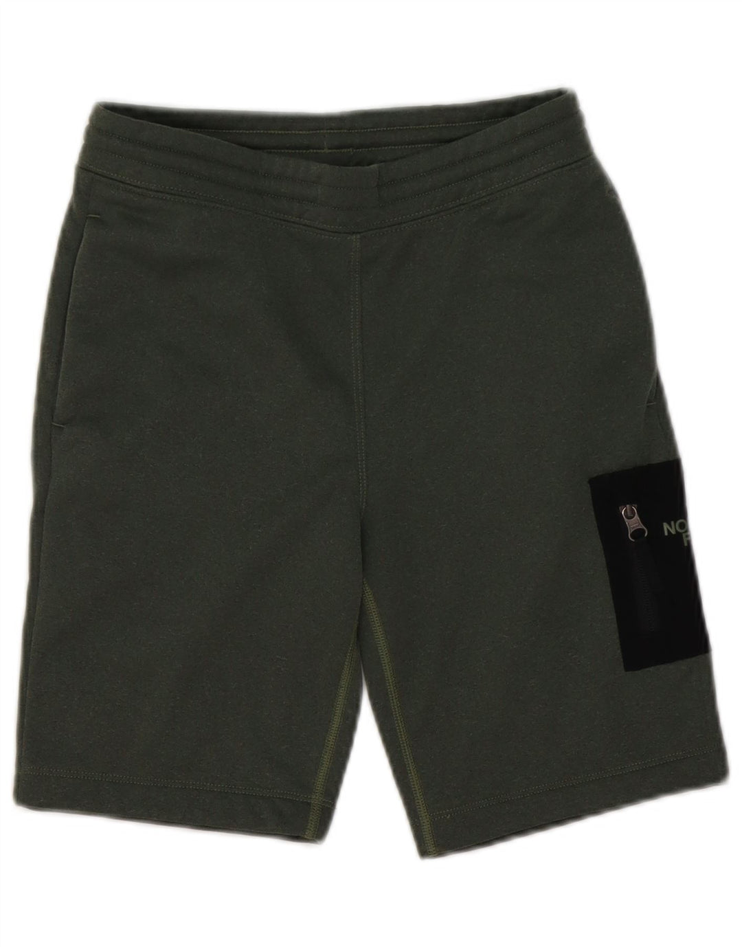 THE NORTH FACE Boys Sport Shorts 9-10 Years Medium Khaki Polyester