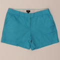 J. CREW Womens Chino Shorts US 6 Medium W32  Blue Cotton Vintage J. Crew and Second-Hand J. Crew from Messina Hembry 