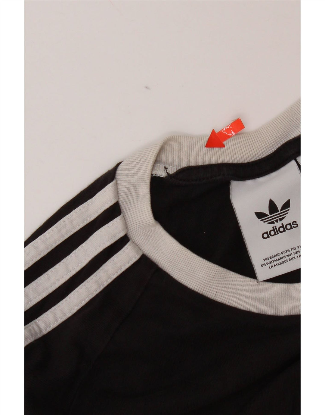 Adidas herre T-shirt top lille sort bomuld