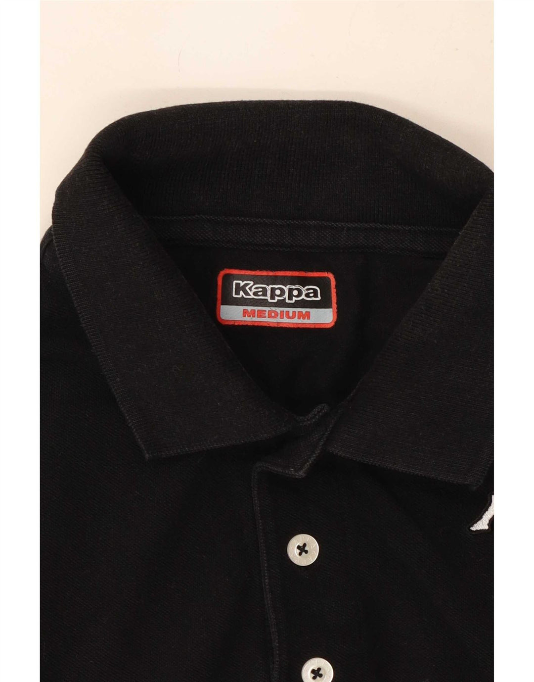 Kappa herre poloshirt Medium Sort