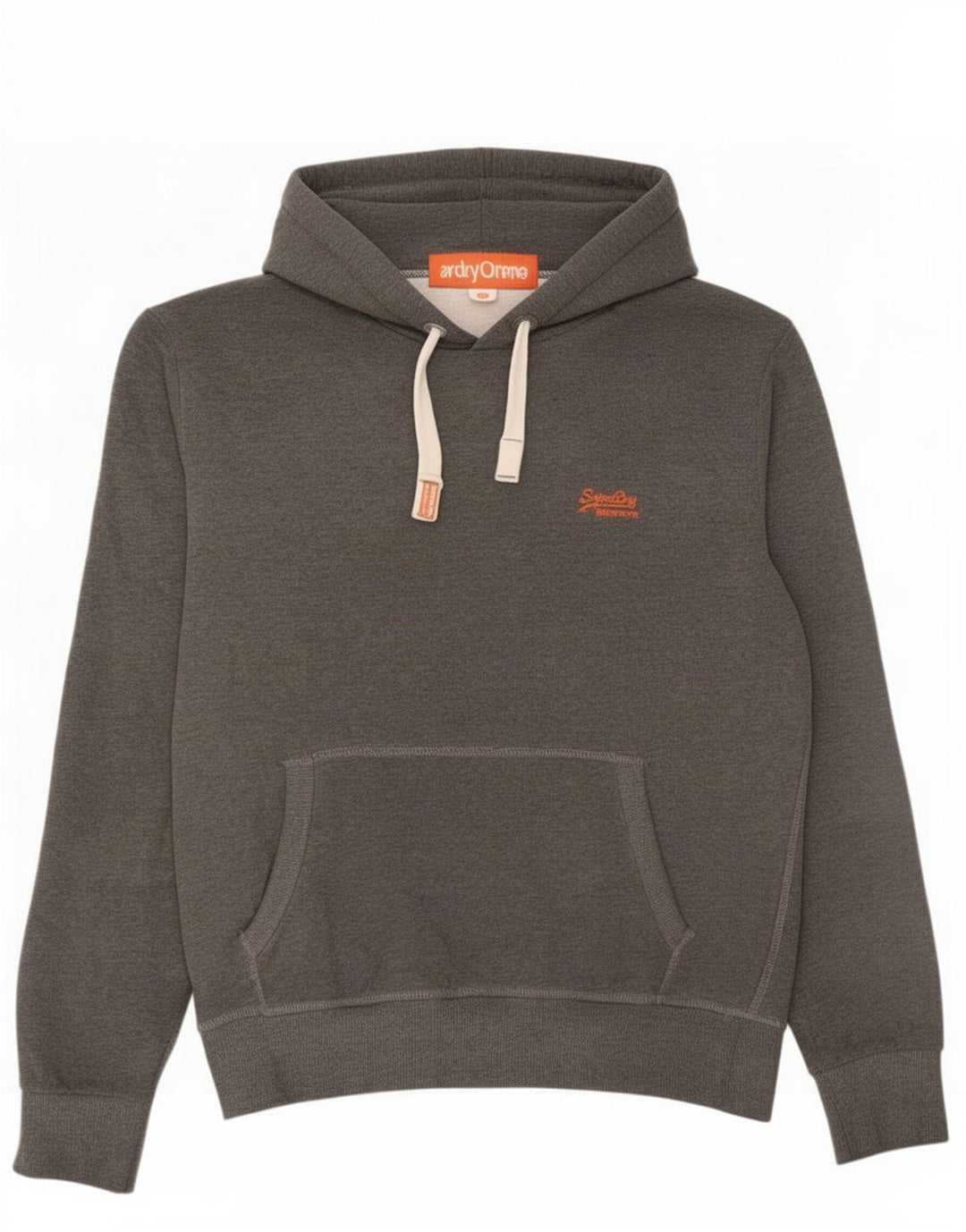 Superdry Hættetrøje til mænd 2XL Grå bomuld
