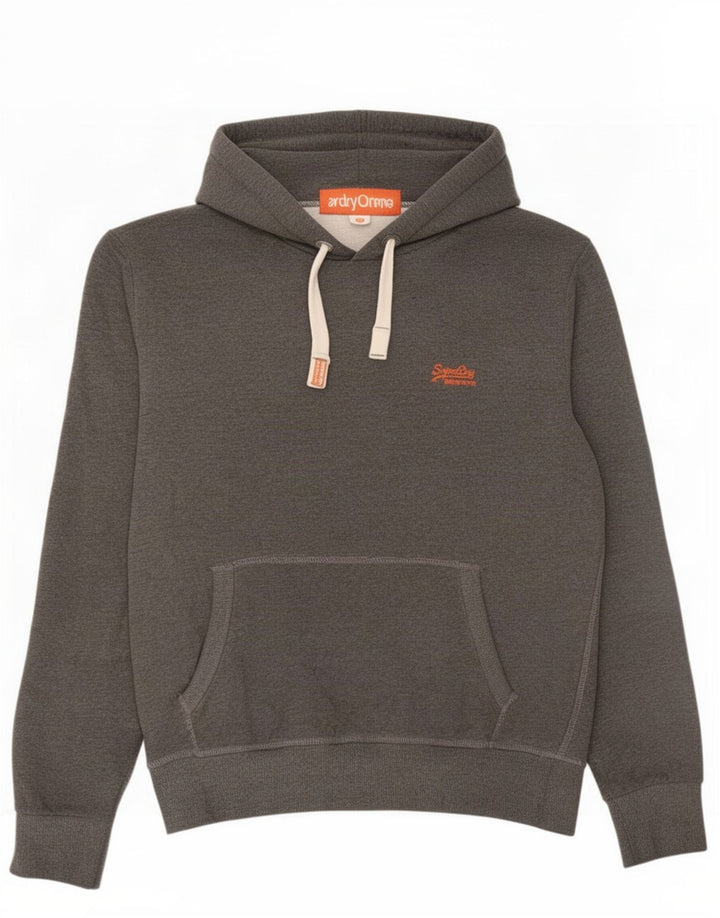 Superdry Hættetrøje til mænd 2XL Grå bomuld