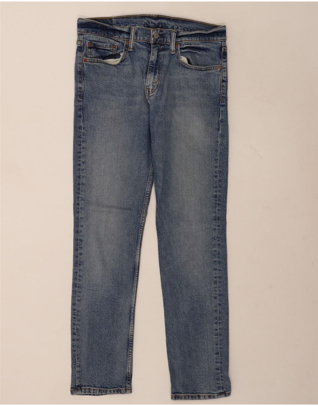 Levi's Herre 511 Slim Jeans W32 L32 Blå Bomuld