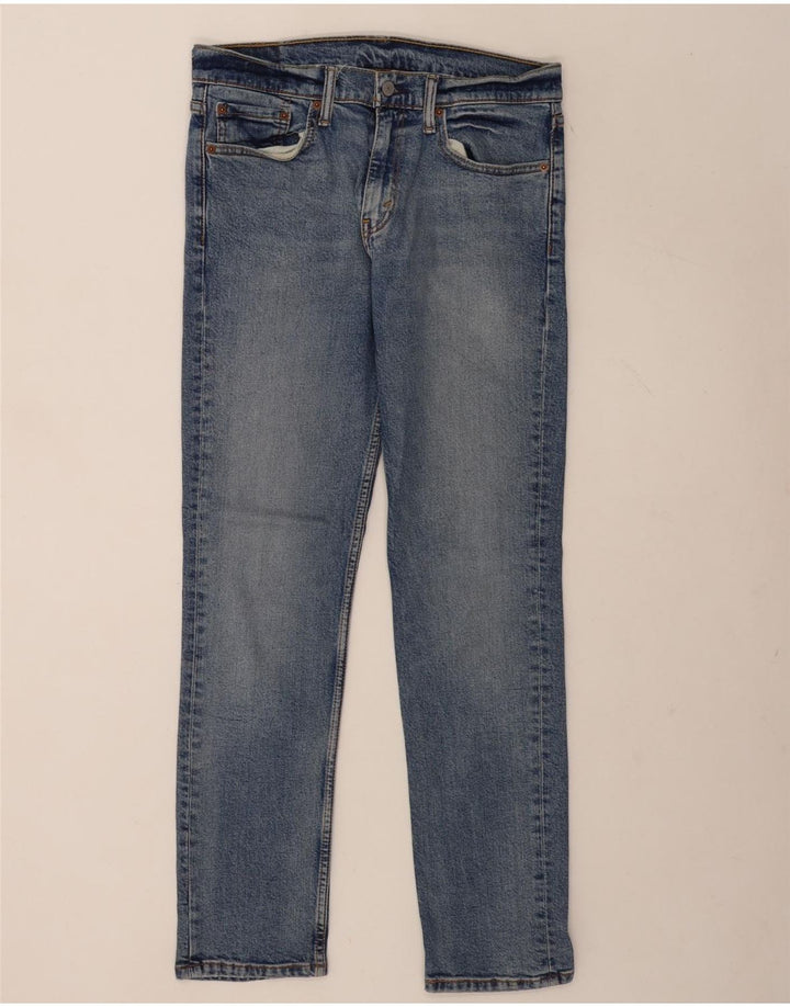 Levi's Herre 511 Slim Jeans W32 L32 Blå Bomuld