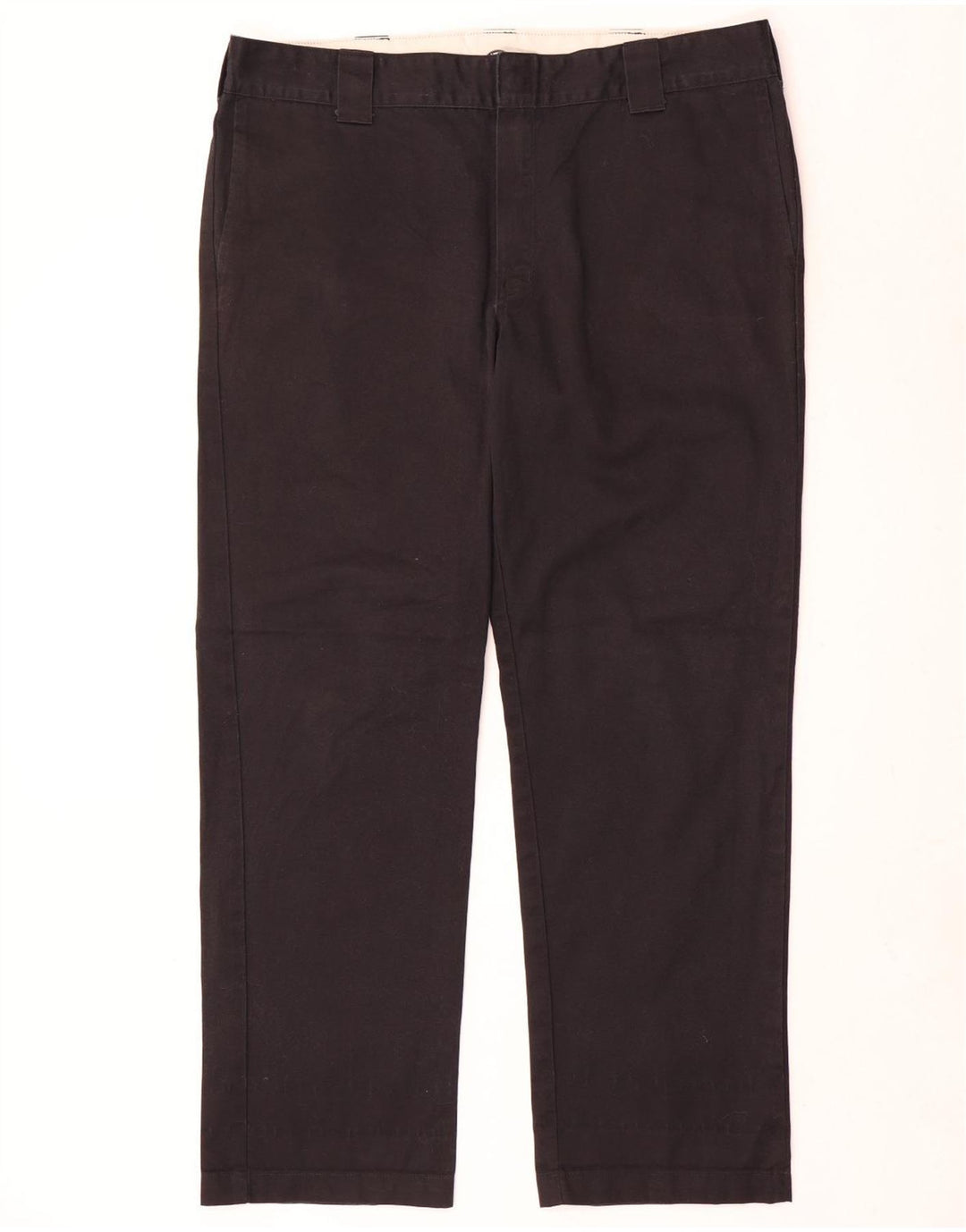 Dickies Herre Slim Straight Chino Bukser W38 L32 Sort Polyester