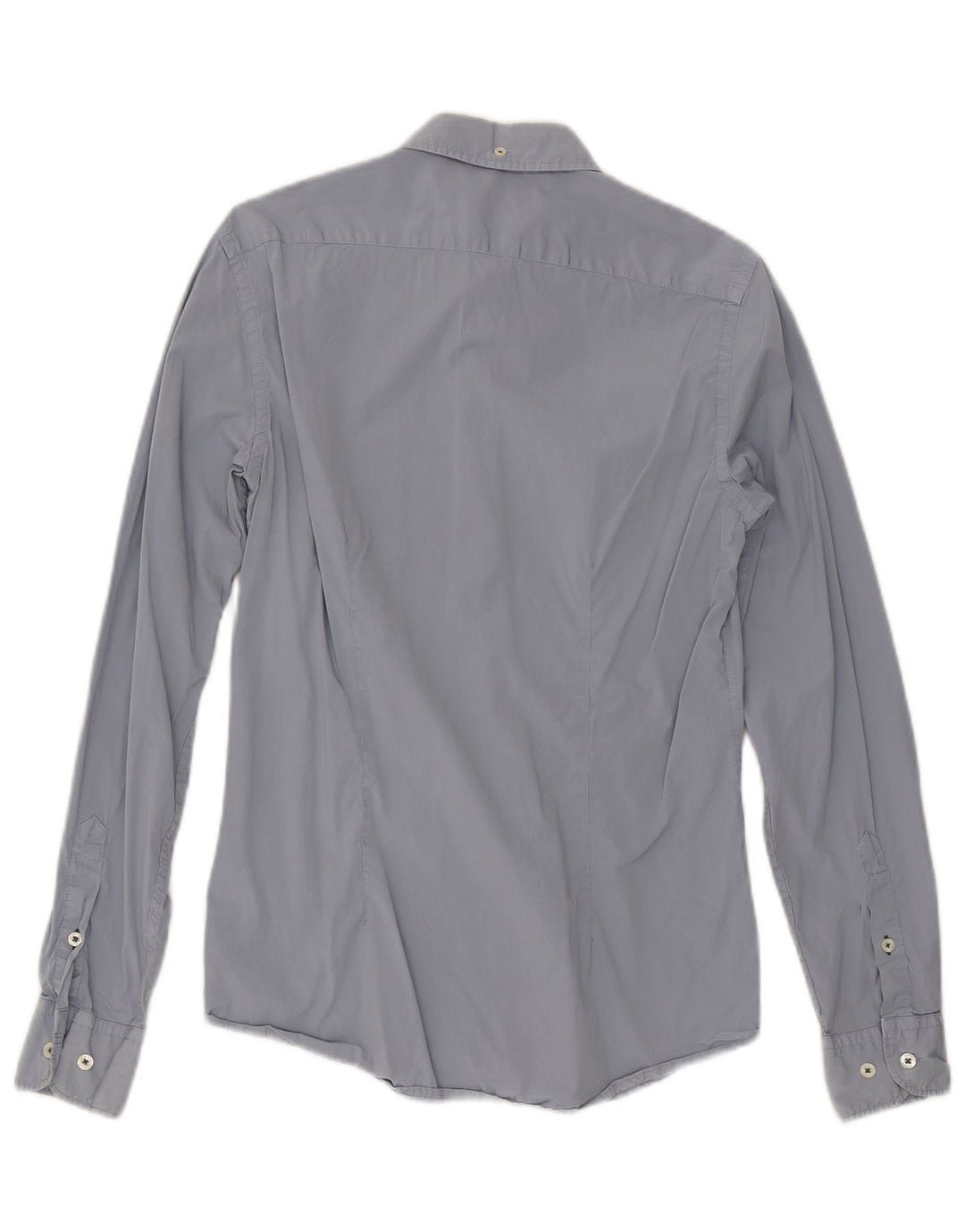 GAS Mens Shirt Small Grey Cotton