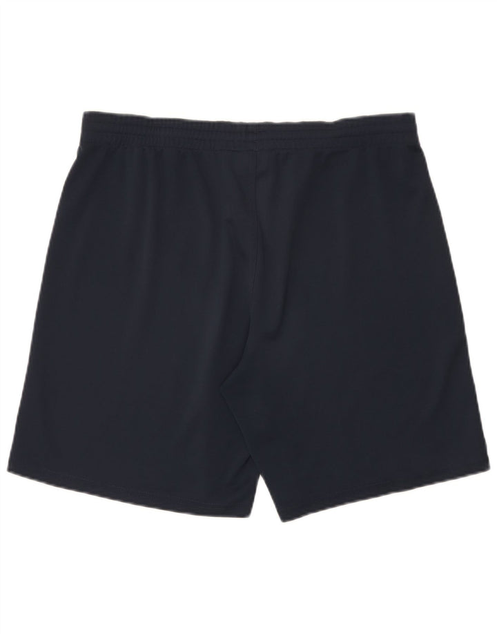 Lotto Herre grafiske sportsshorts Medium Navy Blue Colourblock