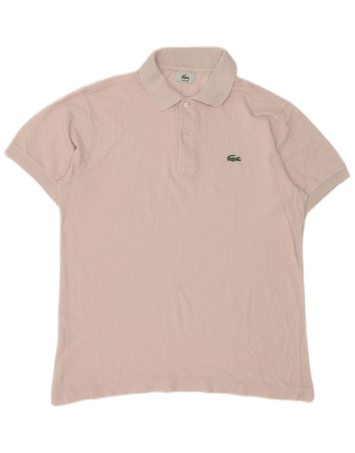 Lacoste herre poloskjorte str. 3 Lille pink bomuld