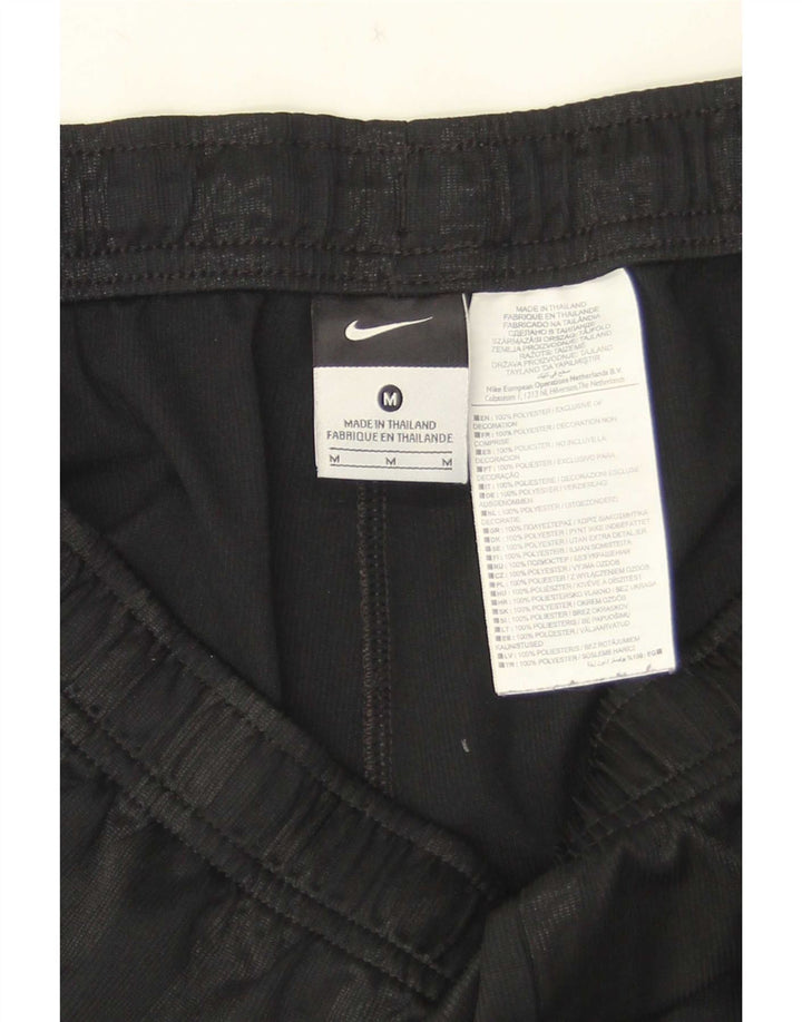 Nike Sportsshorts til mænd mellem sort stribet polyester