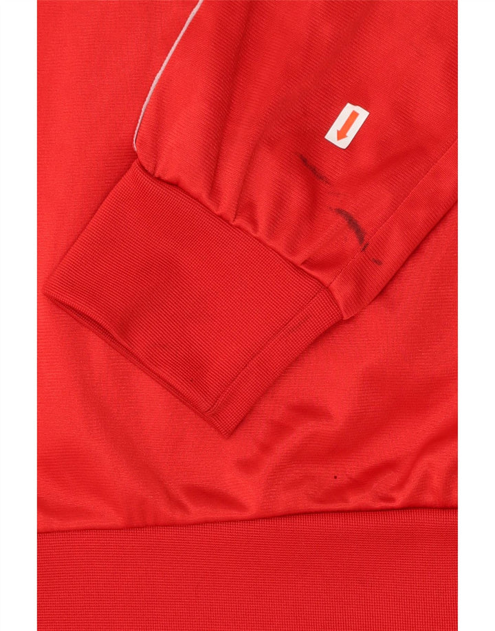 UMBRO Womens Tracksuit Top Jacket UK 18 XL Red Polyester Vintage Umbro and Second-Hand Umbro from Messina Hembry 