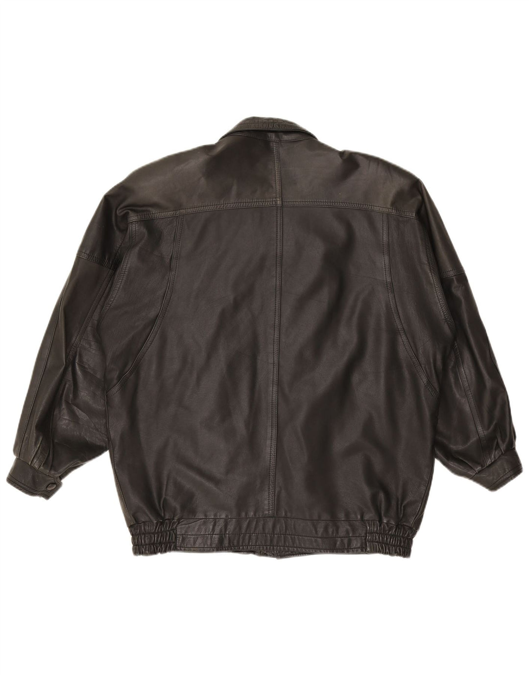 Vintage herre læderjakke UK 42 XL Sort