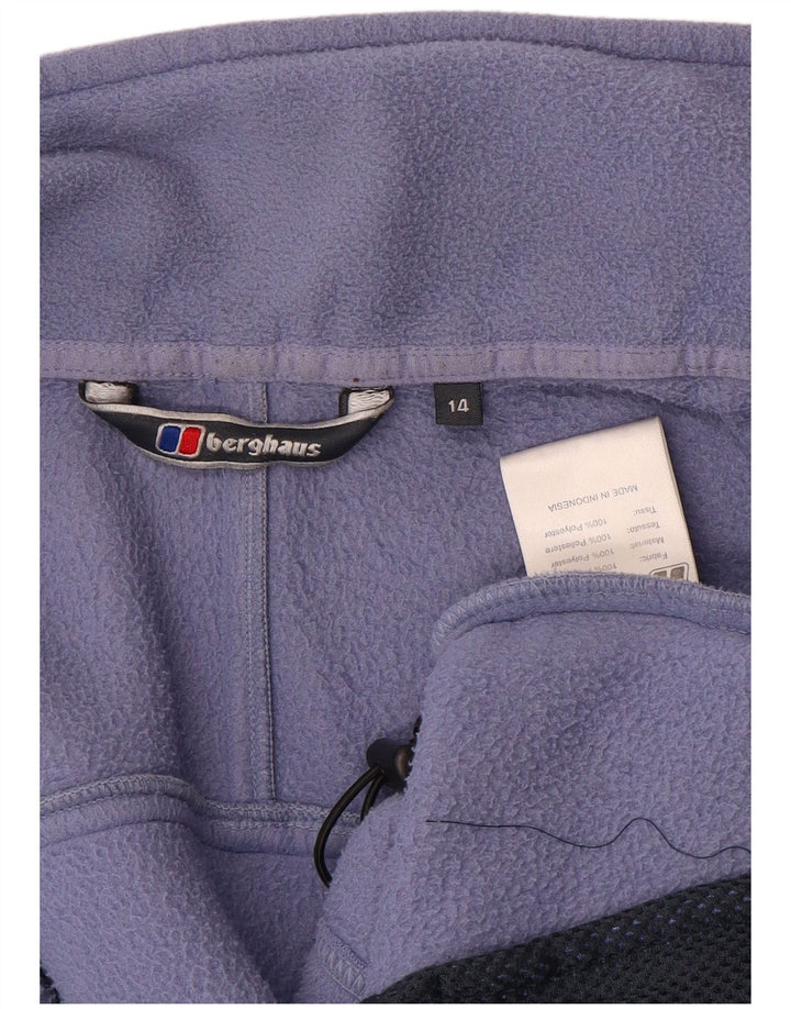 Berghaus Fleecejakke til kvinder UK 14 Stor lilla polyester
