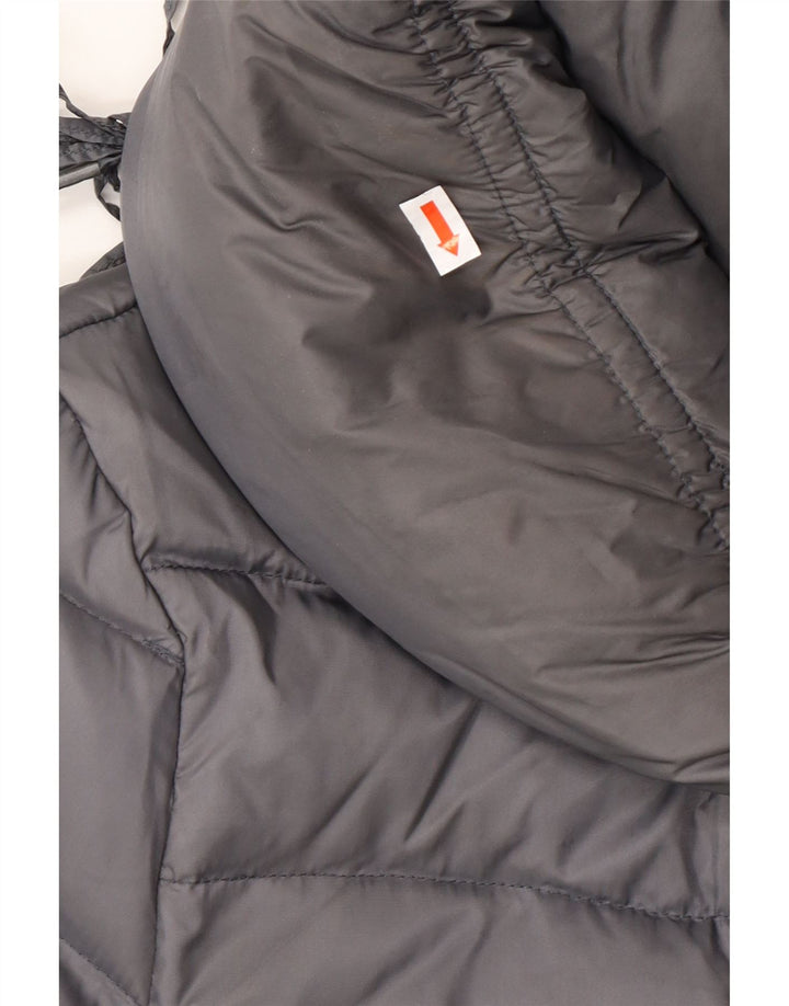 GUESS polstret frakke til kvinder UK 6 XS Grå polyester