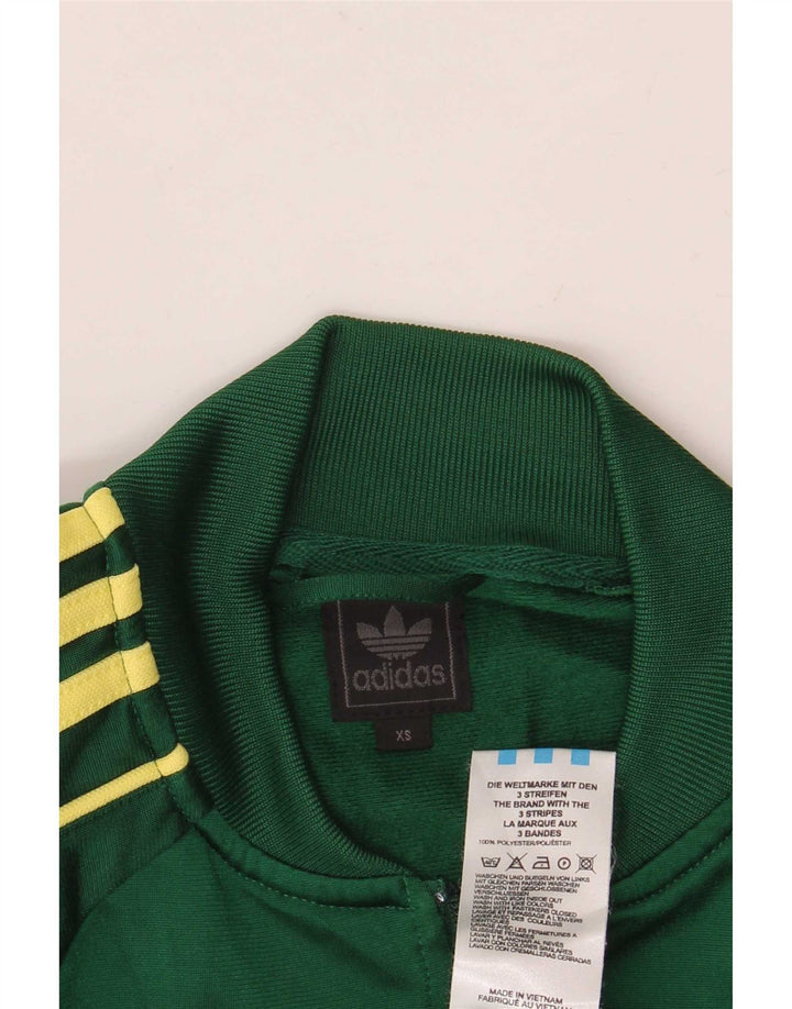 Adidas Træningsdragt til mænd Topjakke XS Grøn Polyester