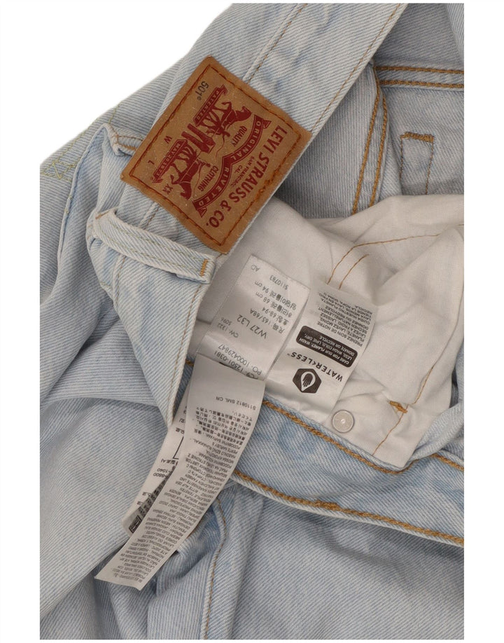 Levi's Herre 501 lige jeans W27 L32 blå bomuld