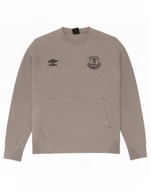 Umbro Herre Grafisk Sweatshirt Jumper Medium Grå Bomuld
