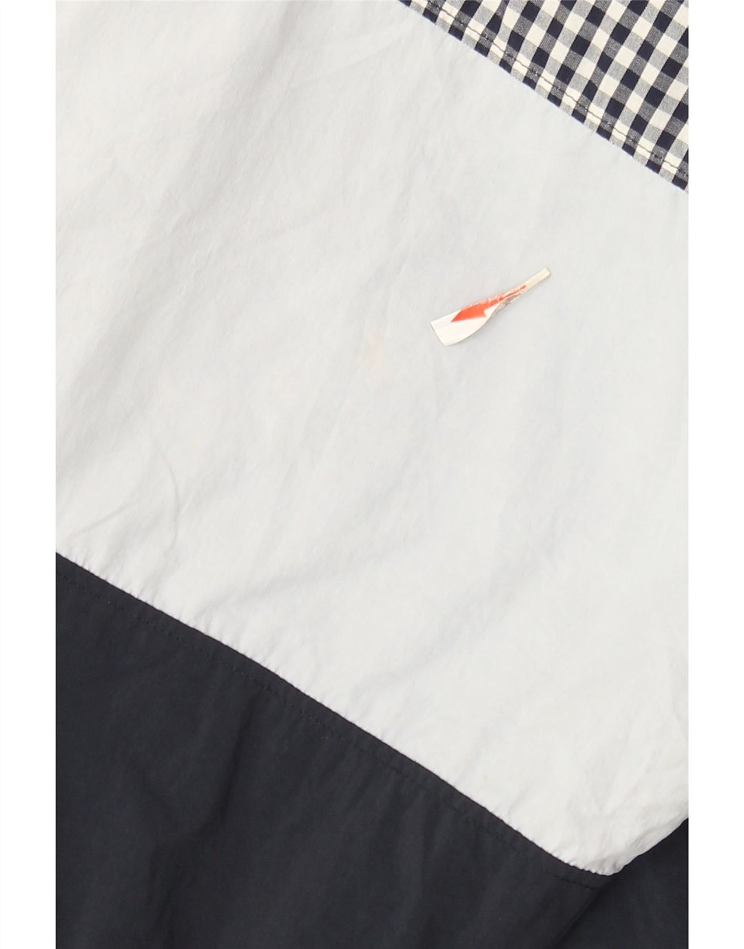 Lyle & Scott Regnjakke til mænd UK 46 3XL Navy Blue Colourblock Nylon