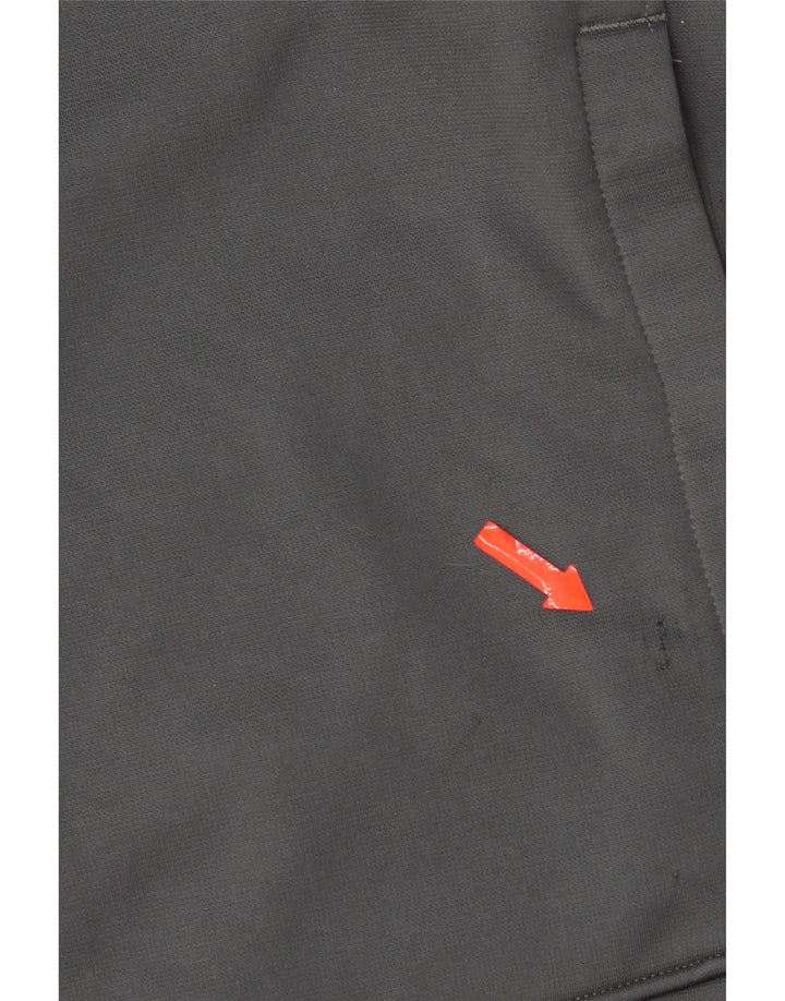 Under Armour Herre Zip Neck Sweatshirt Jumper Large Grå Polyester