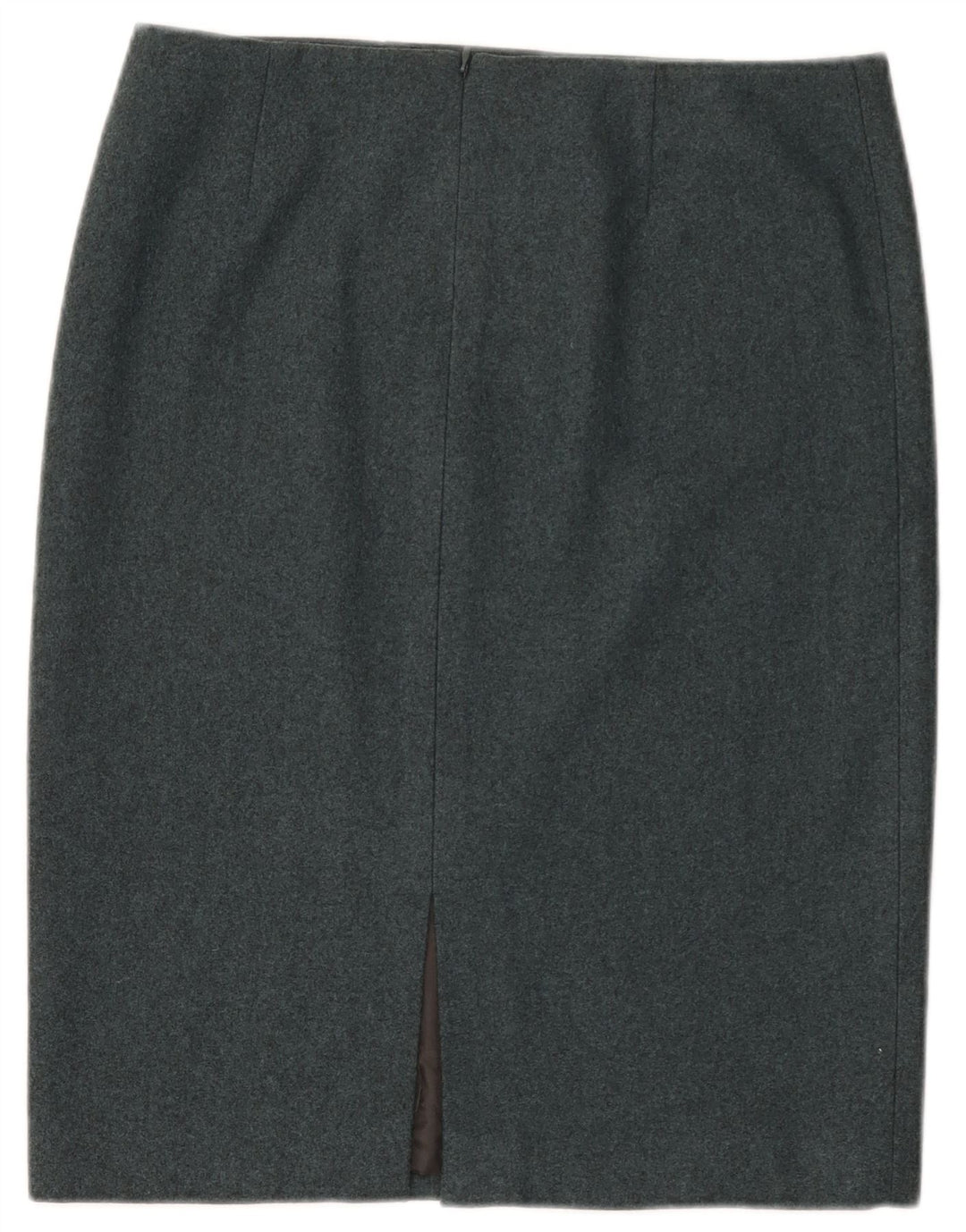 Calvin Klein Pencil Nederdel til kvinder US 8 Medium W32 Blå Flecked Uld