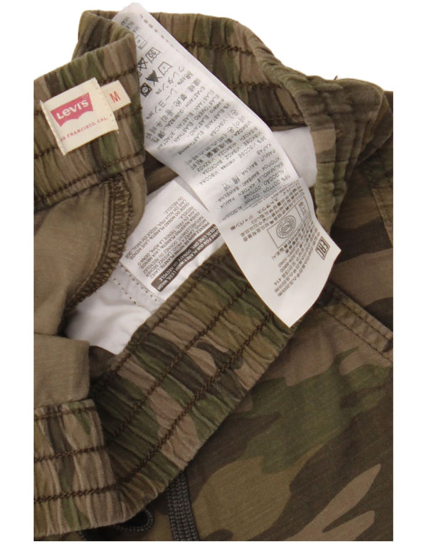 Levi's Dame joggers Casual Bukser Medium W30 L25 Khaki Camouflage