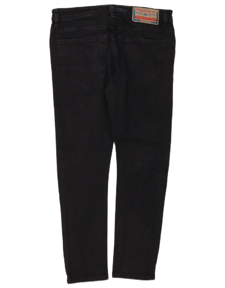 Diesel Herre Slim Jeans W31 L29 Sort Bomuld