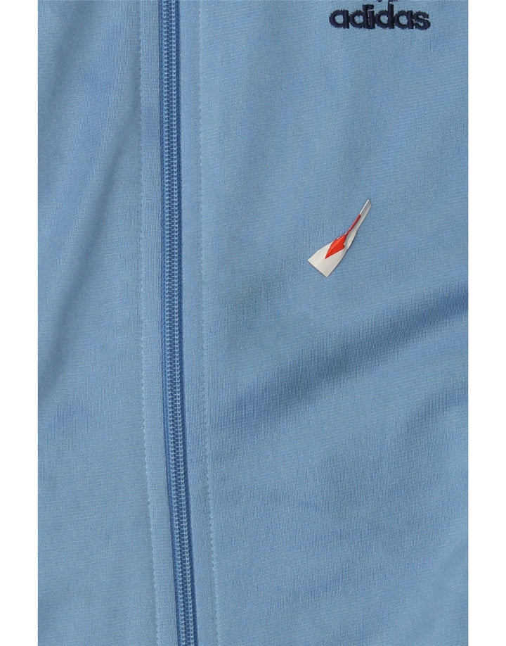 Adidas Drenge Træningsdragt Topjakke 9-10 År Blå Polyester