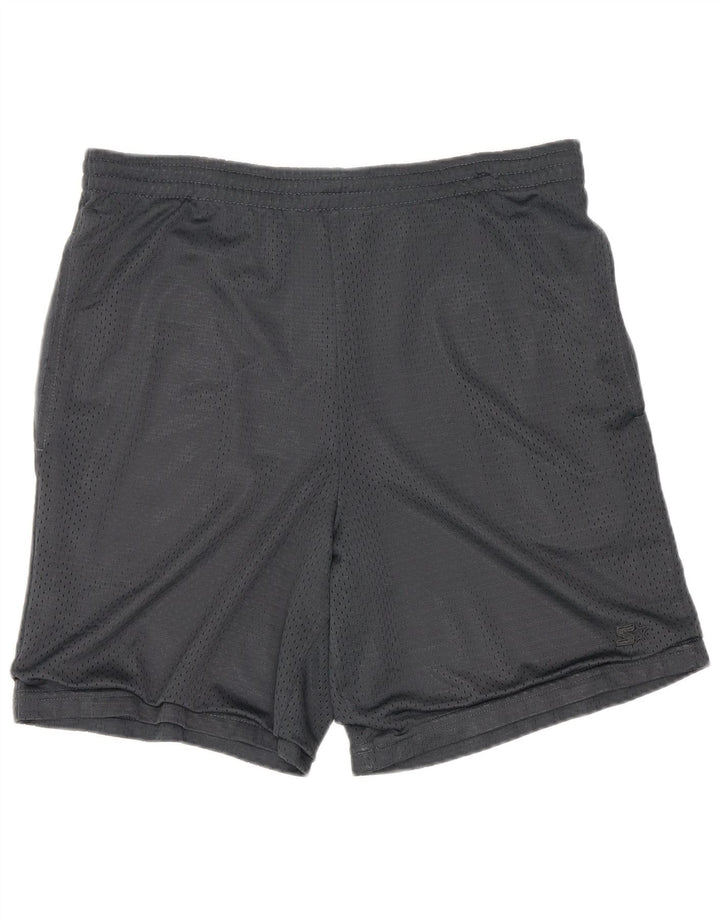 Starter Herre Graphic Regular Fit Sportshorts Små Grå Polyester Sports