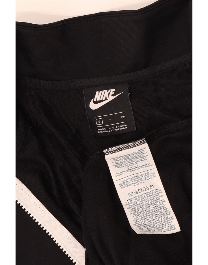 NIKE træningsdragt topjakke til kvinder UK 10 Lille sort polyester