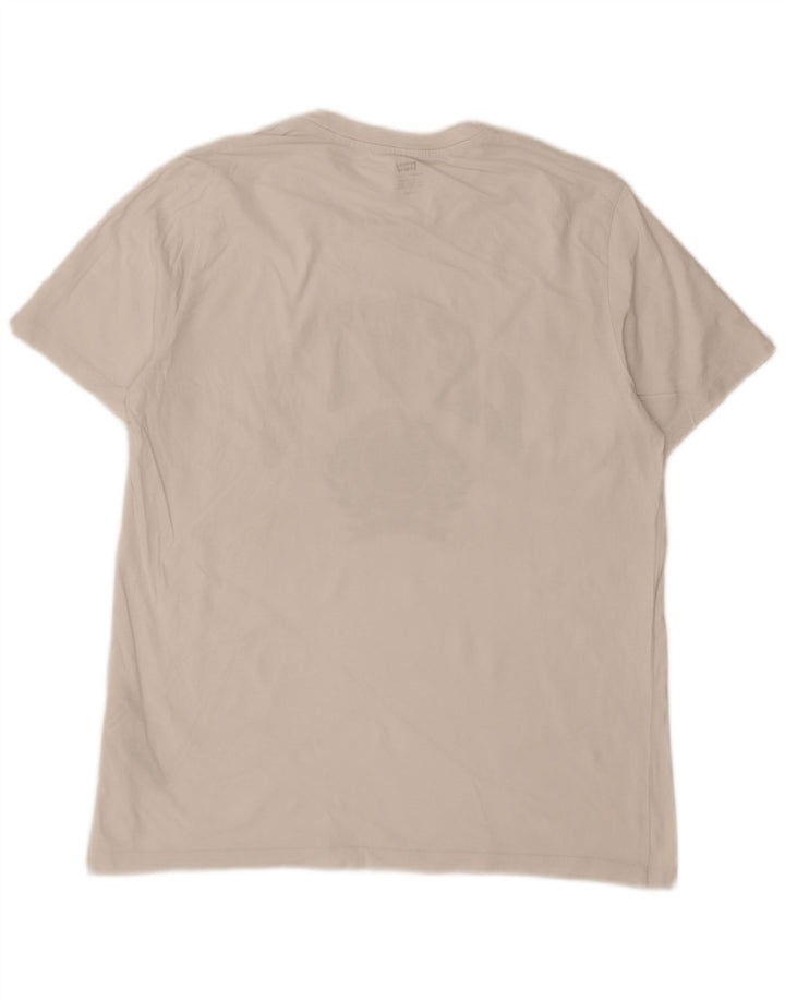 Levi's Herre grafisk T-shirt Top Stor hvid bomuld