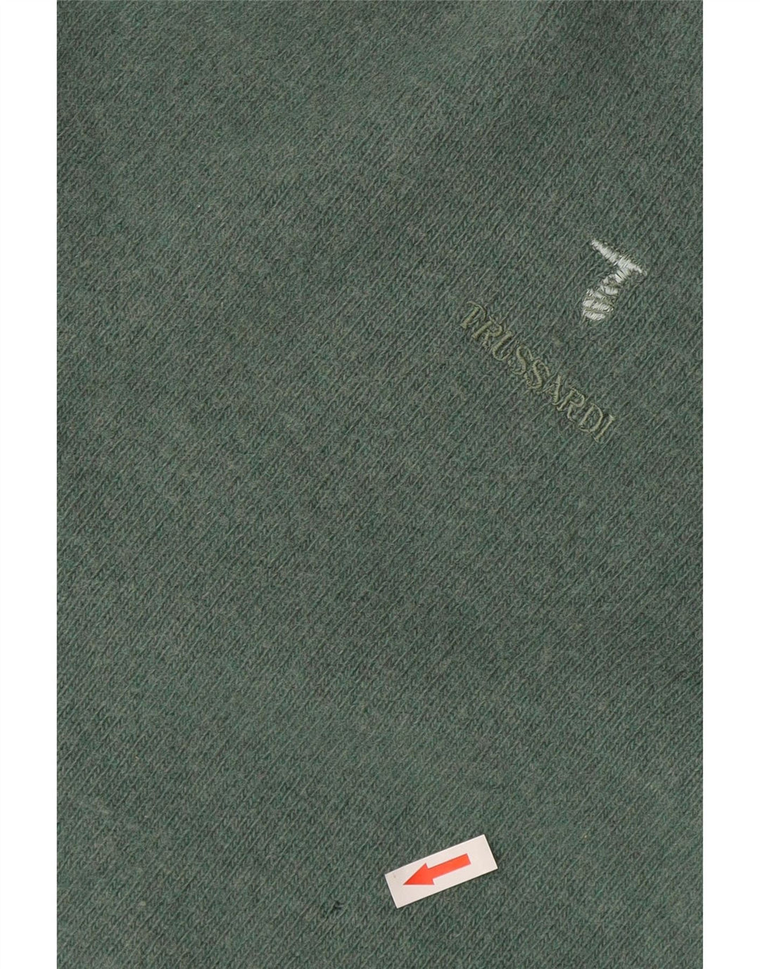 Trussardi Herre rullehalstrøje trøje mellemgrøn uld