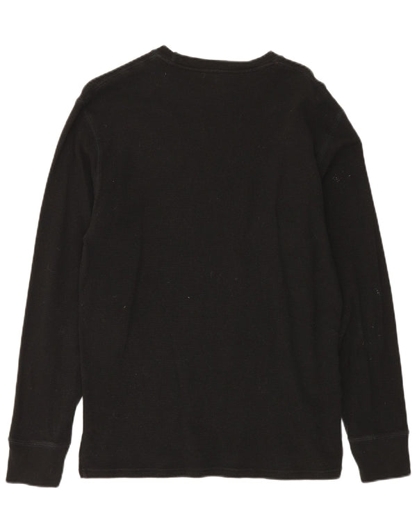 Polo Ralph Lauren Herre Top Langærmet Medium Sort Bomuld