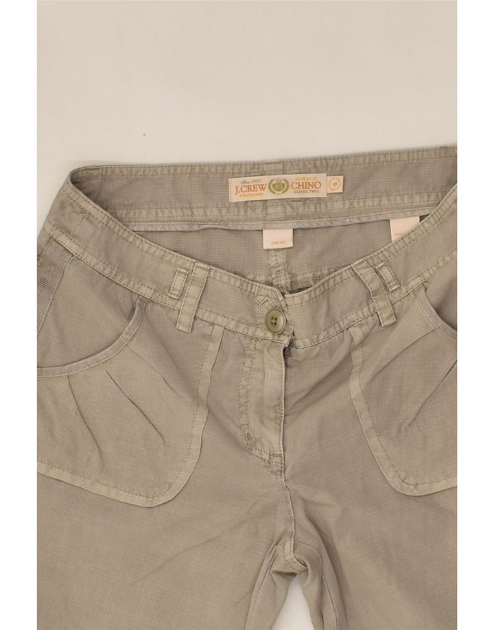 J. CREW Womens Bermuda Shorts US 6 Medium W30 Beige Cotton | Vintage J. Crew | Thrift | Second-Hand J. Crew | Used Clothing | Messina Hembry 
