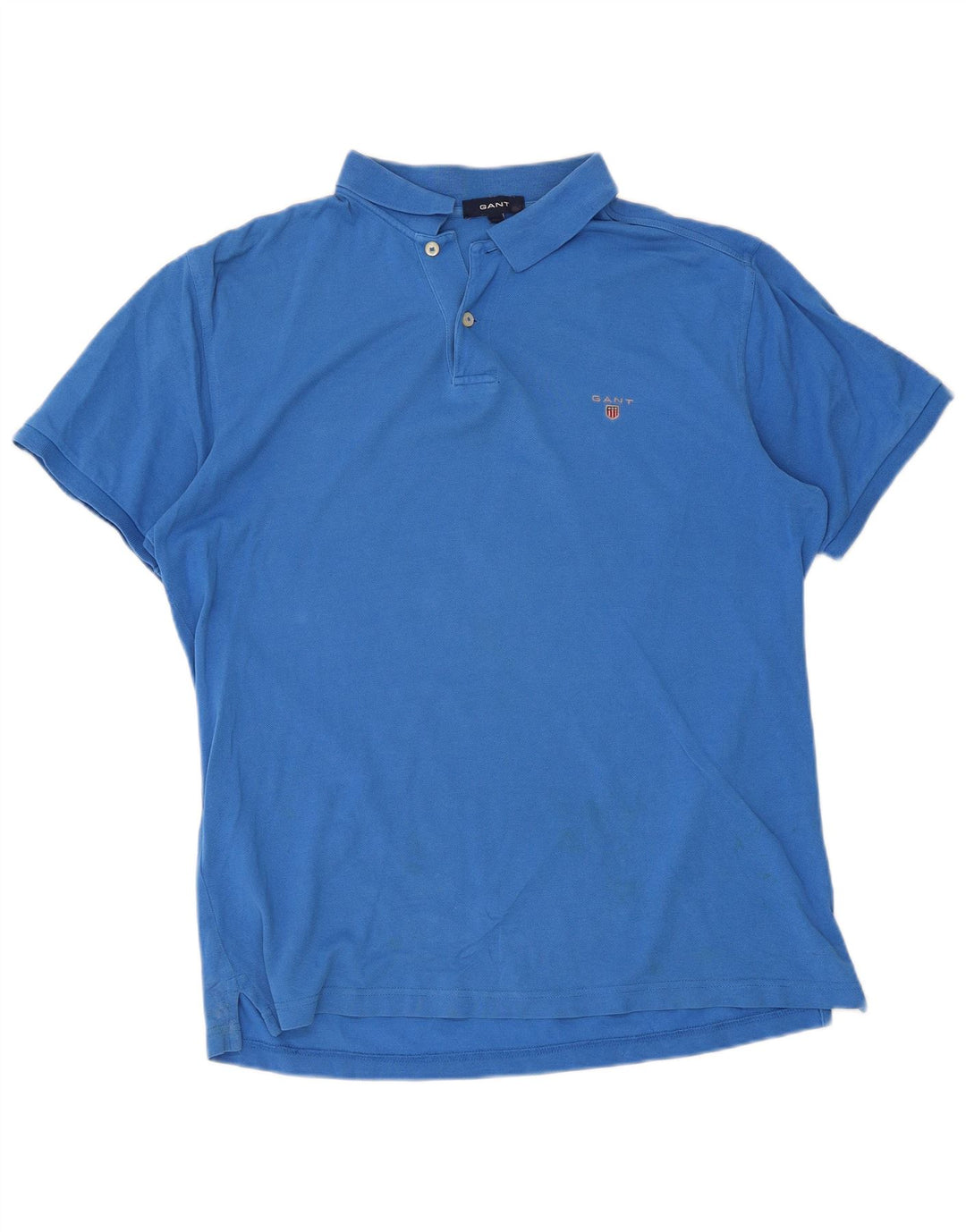 Gant Polo Shirt til mænd, stor blå bomuld
