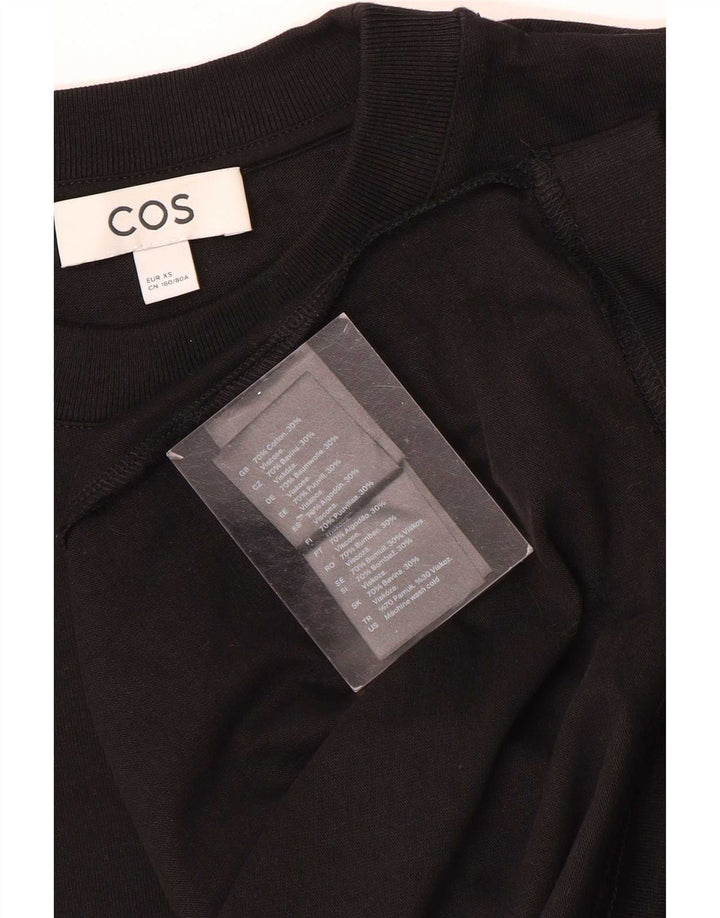 Cos Herre T-Shirt Top XS Sort