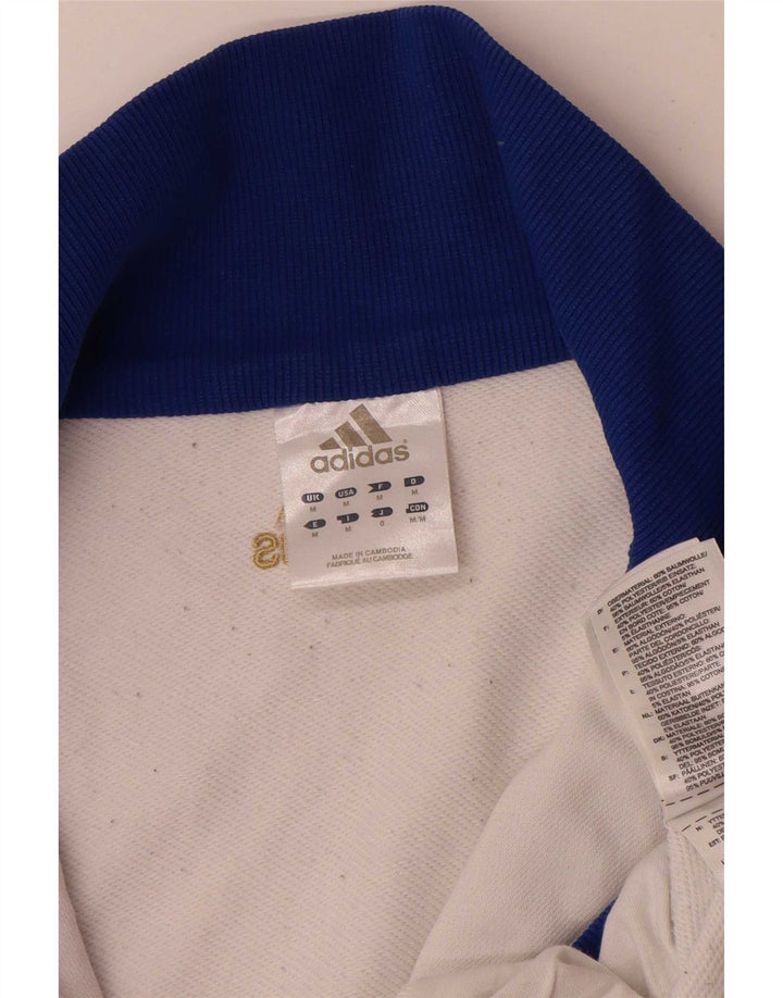 Adidas Træningsdragt til mænd Topjakke Medium White Colourblock Bomuld