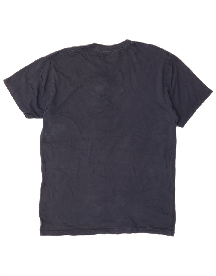 VANS Herre Classic Fit T-Shirt Top Medium Marineblå Bomuld