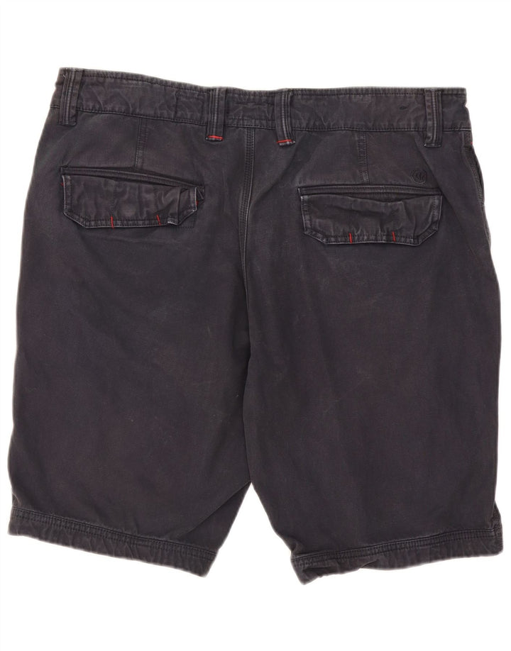 Fat Face Herre Chino Shorts W38 XL Marineblå Bomuld