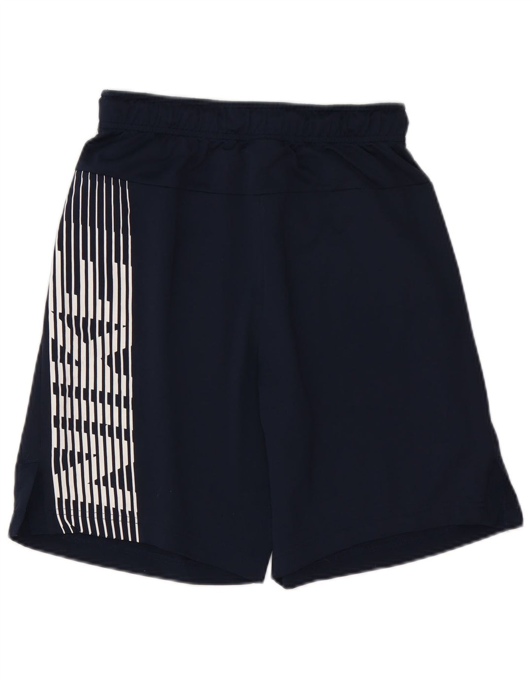 Nike Herre Dri Fit grafiske sportsshorts Små marineblå polyester