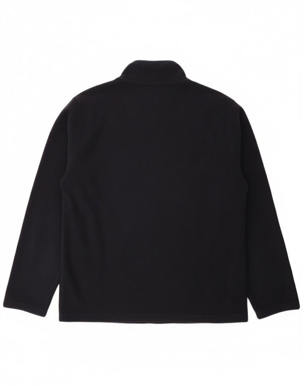 Napapijri Herre Fleecejakke UK 42 XL Navy Blue Polyester