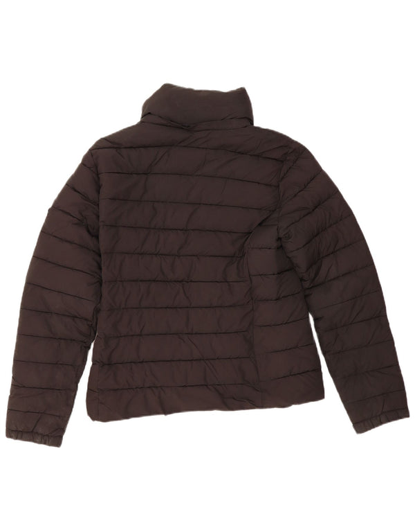Superdry polstret jakke til kvinder UK 12 Medium Black Polyester