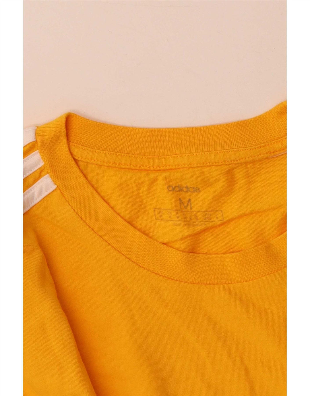 Adidas T-Shirt Top UK 14 Medium Gul